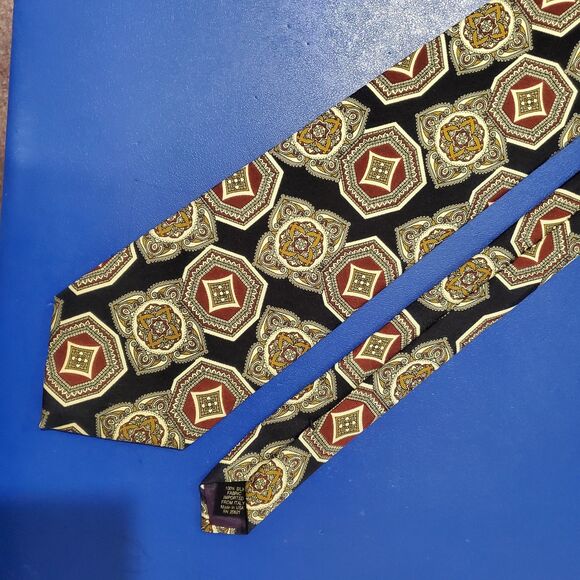 HILL & ARCHER Vintage (pre-2000's)-made in USA-100% Imported Italian Silk- - Picture 5 of 9